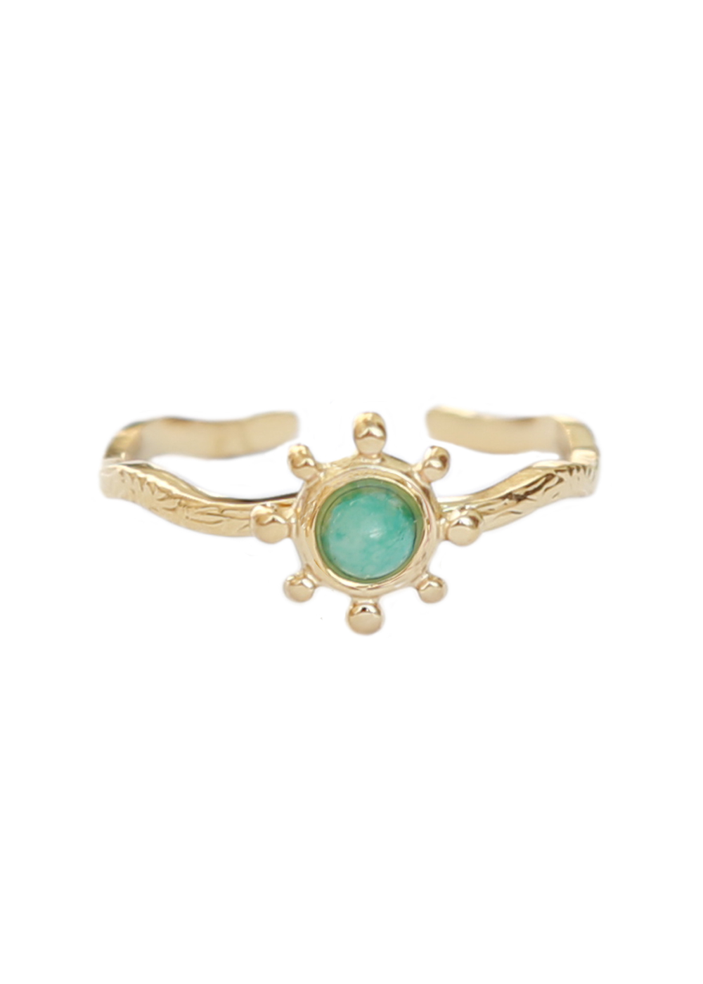 Golden ring sunshine green