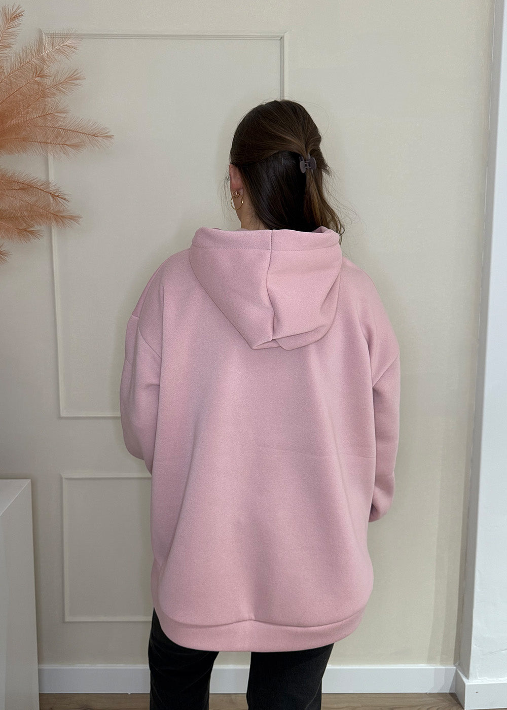 Hoodie Los Angeles roze