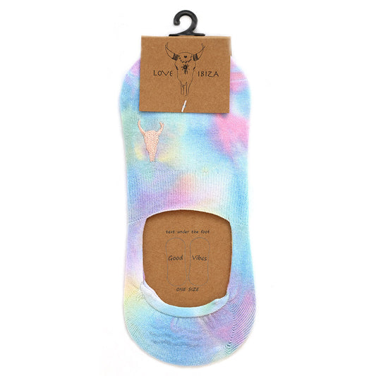 Sneaker-Socken mit Batikmuster